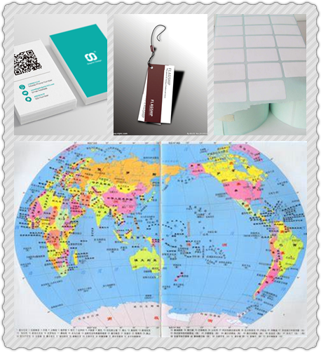 Papel sintético 150um 250um 400um de la prenda impermeable de la pulpa no de madera densamente