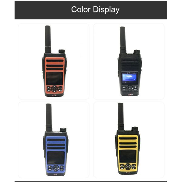 Handheld Mstar Security Guard Equipment Two Way Radio Walkie Talkie 4G LTE With SIM Card HJ960L
