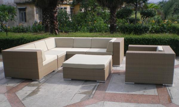 garden furniture rattan modular sofa-9228