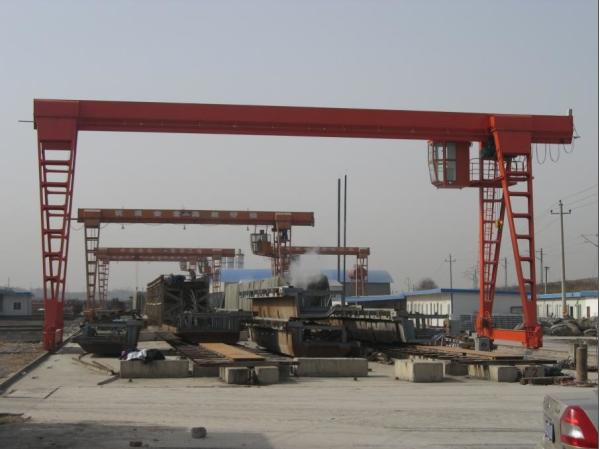 High Efficiency 10t Mobile Single Girder Goliath Crane A5 Quay Gantry Crane
