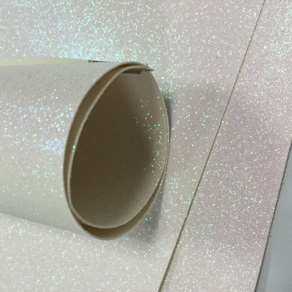 Eco - Friendly Glitter Stock Paper , 65cm Width Sparkle Craft Paper