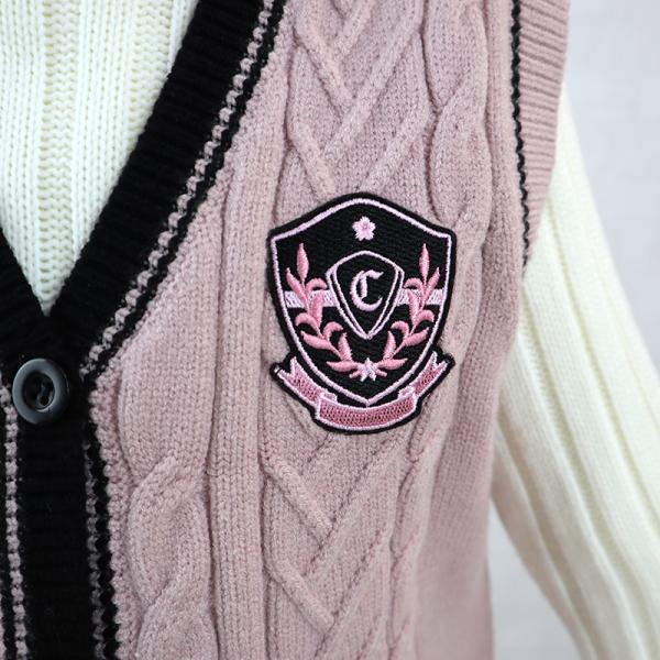 Knitting Pattern Children Sleeveless Cardigan Sweater Baby Boy Wool Sweater Boy Vest