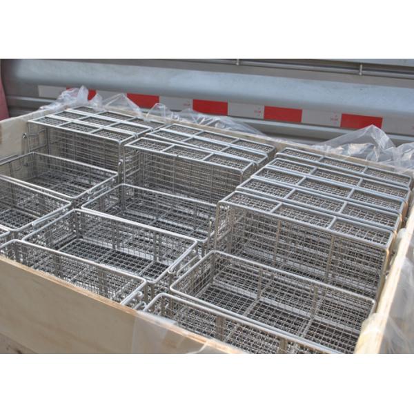 корзина провода металла нержавеющей стали 304 316 316Л с полируя качеством еды