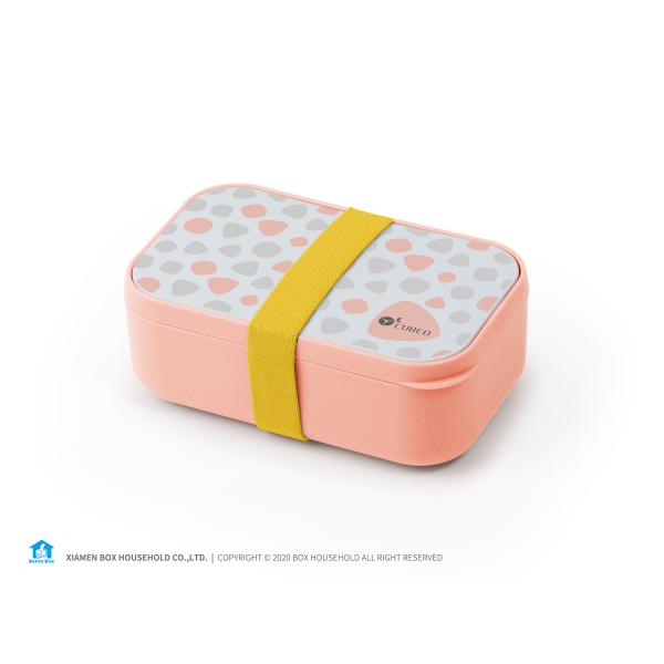 Bamboo Lid Bento Lunch Box 1000ml Capacity for Healthy Eating and Sustainable Living