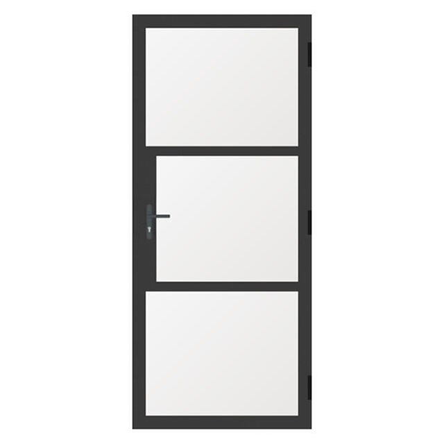 Firm And Noiseless Bedroom Aluminium Casement Doors For Apartment Or Villa