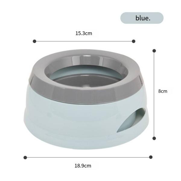 Нескользящий автомобиль питьевая чаша с водой немокрая ротная чаша для собак и кошек