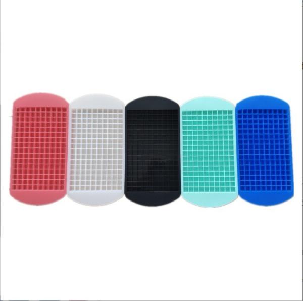 Stocked Silicone Mini Ice Cube Tray for Food Grade 160 Cavity Small Square Ice Maker