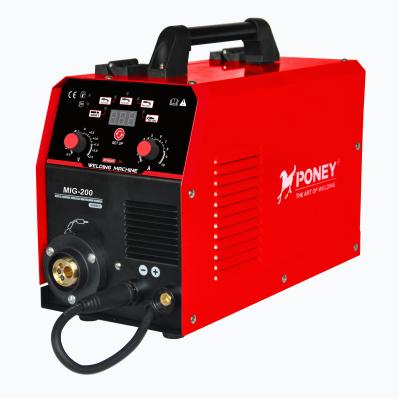 arc force Synergic MIG Welder 220v Co2 Welding Machine 4.5kva-7.5kva