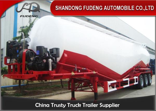 50 CBM 55 CBM 60 CBM Bulk Cement Tanker Trailer bulk cement powder cargo tanker