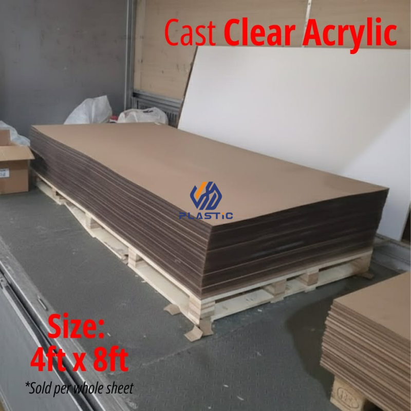 factory produce 1220*2440mm cast acrylic sheet with best price