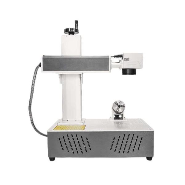 JPT Fiber Laser Marker Machine for Metal Ring Sliver Jewelry Plastic ABS MC