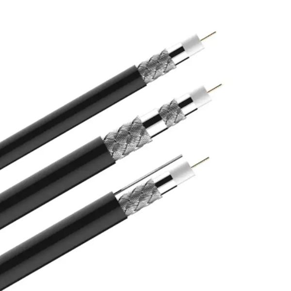 Double Shielded Coaxial Power Cable For Universal Usage 80.C Temperature Rating