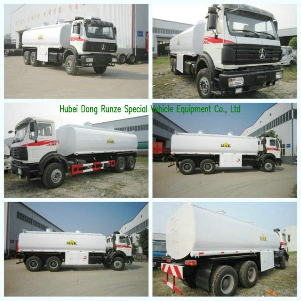 Beiben Offroad Petrol Liquid Tank Truck 20000L with Left Hand / Right Hand Drive