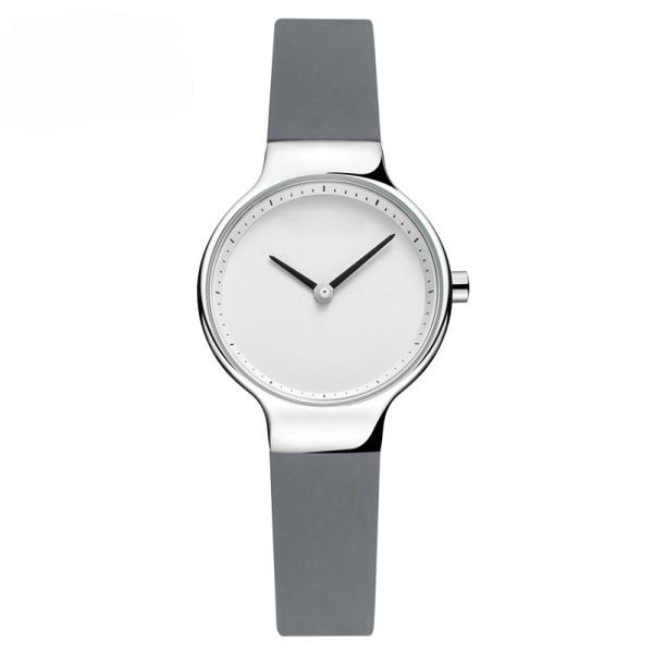 relógio mineral BSCI de quartzo das mulheres de Hardlex do caso de 32mm