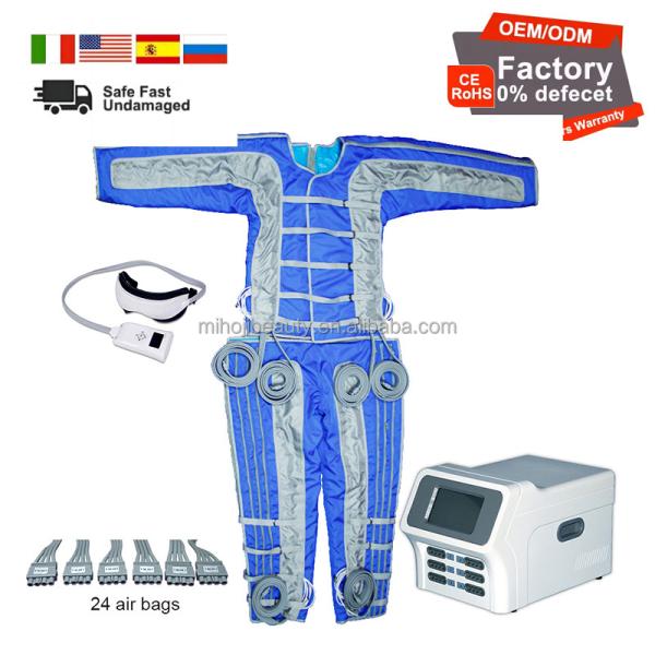 8 pouces machine de traitement de drainage lymphatique 360mmHg pression pour la perte de poids