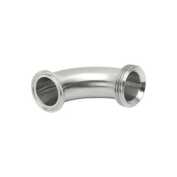 1 Inch 304 316 Ss Pipe Fittings , Stainless Steel 90 Degree Elbow With Threaded Ends