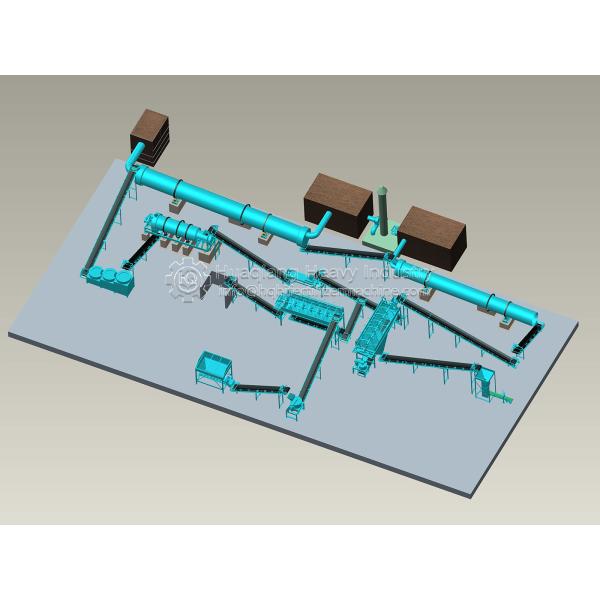 Organic Granulator Equipment Supplier Extrusion Machine Compost Fertilizer Pellet Making Production Line