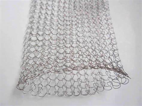 Sustainable Knitted Filter Wire Mesh 304 Stainless Steel For Oil Water Separation