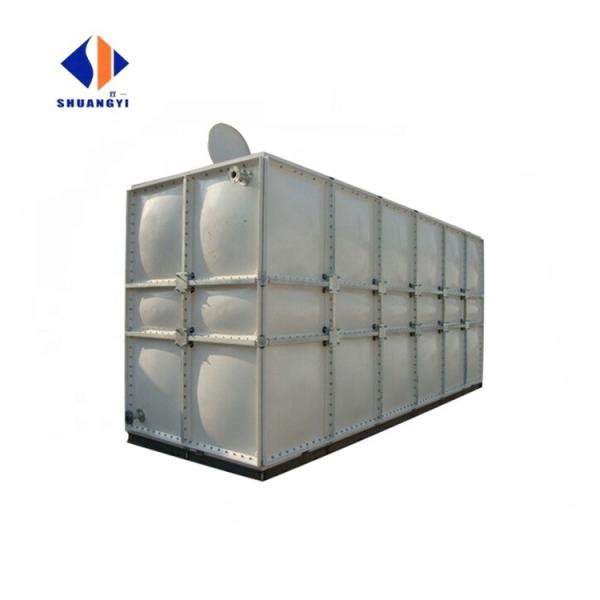 Food Shop Bolted Galvanized Rainwater Harvesting Tanks with Corrosion Resistance