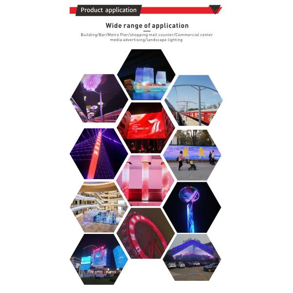 Дисплей высокой четкости DMX512 для внутренней и наружной рекламы