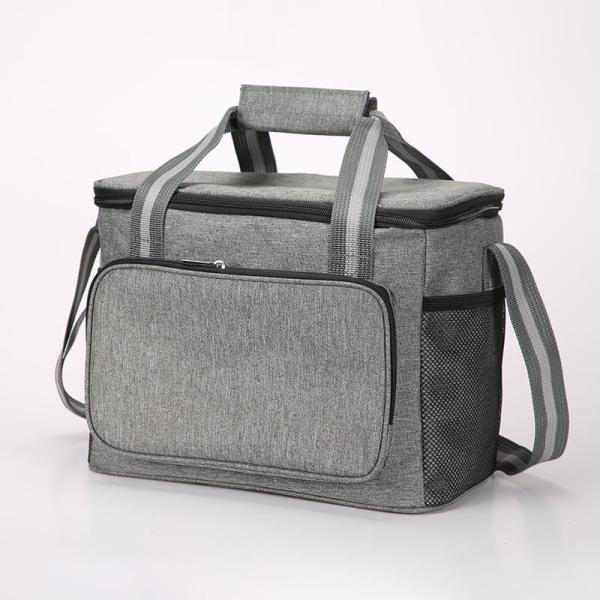Portable Thermal Cooler Bag Picnic Food Beverage Drink Fresh Keeping Organizer Insulated Lunch Box