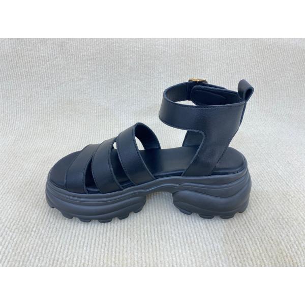 Heightening Platform Sandals For Women With Buckles Anti Slip