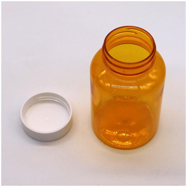 Botão de plástico PET para suplemento dietético de nutrição comprimido cápsula comprimido com várias tampas 250ml/cc