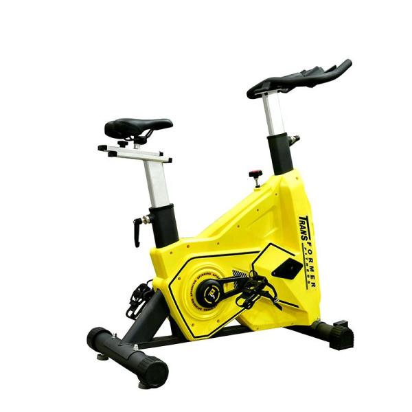 Construcción corporal comercial de bicicletas giratorias Equipo de gimnasio Smart 18kg Volante de vuelo