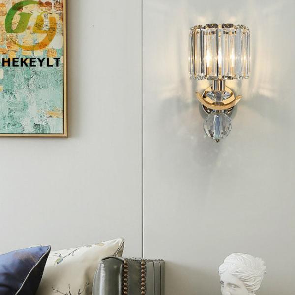 Лампа стены Кристл современная для внутреннего ухода за больным спальни комнаты прожития лобби