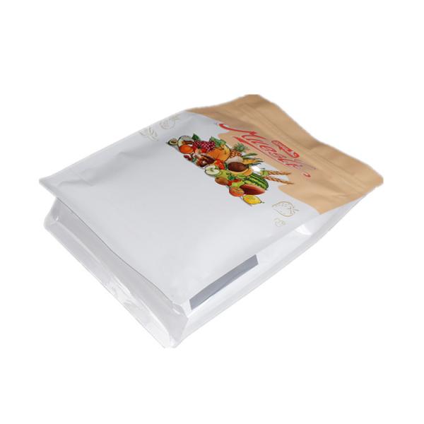 20-200mic Flat Bottom Packaging Bag For Instant Oatmeal Non Breakage