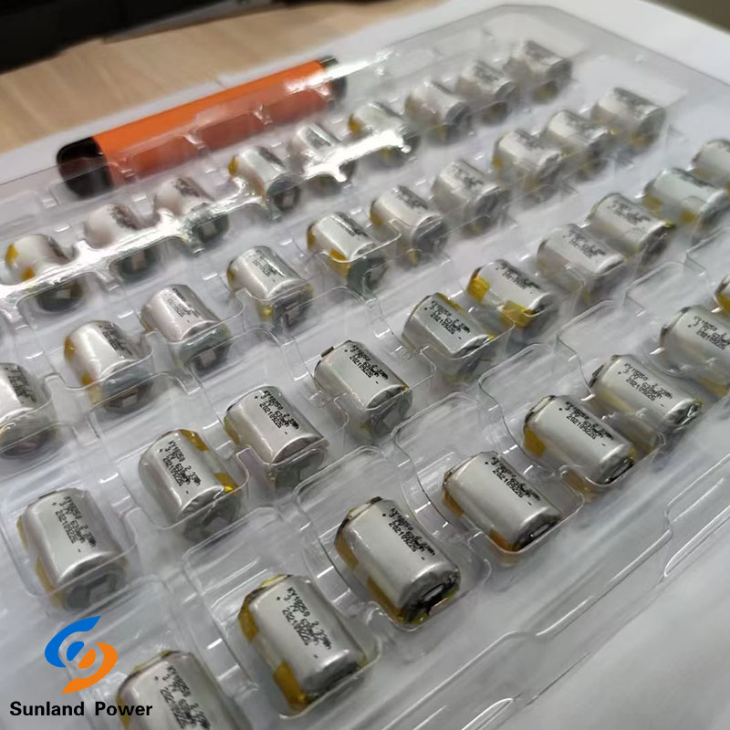 Литий-ионные аккумуляторы полимера LIR18250 3.7V 630mAh для продукта IOT