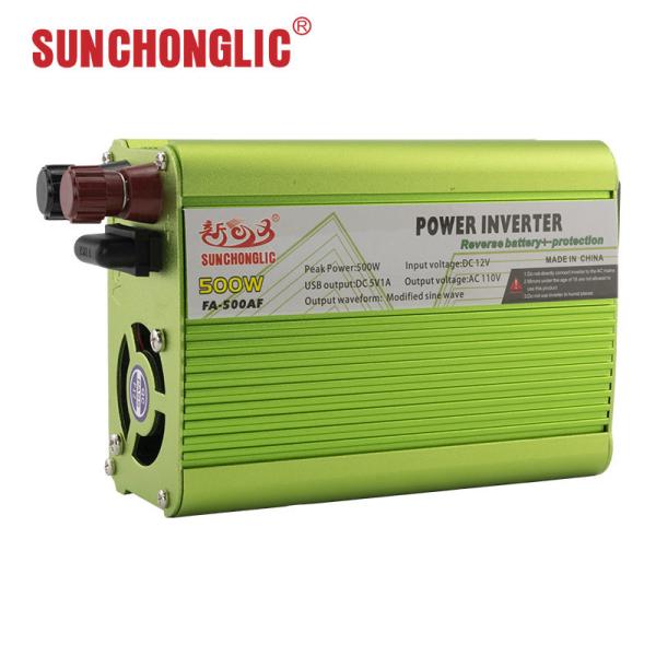 500w modified sine wave inversor power inverter 12v dc to 110v ac 