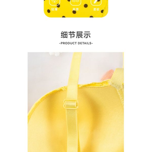 Thin Cup Lace Women Underwear Breathable and Comfortable Small Chest Gathered Ladies Bra Wholesale
