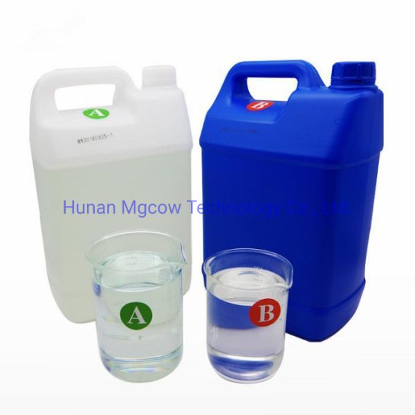 Résine polyuréthane activée par l'eau avec une dureté Shore D de 75-90 et un rapport de mélange de 1:1 pour un moulage maximal de 200 kg