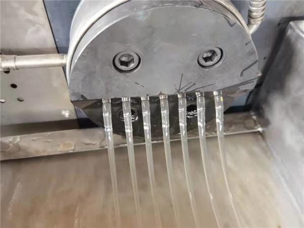 Extrusora plástica do parafuso do gêmeo da fibra do ANIMAL DE ESTIMAÇÃO de matéria têxtil do desperdício