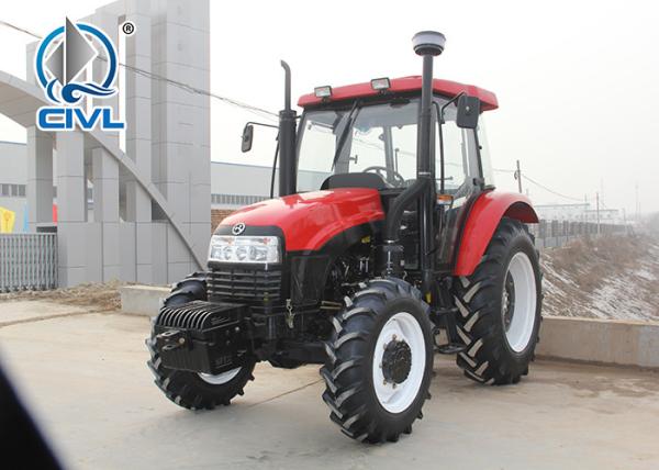 Weichai Engine 4WD 100HP Agricultural Tractors With Implements Farm Tractor With Cabin And Fan