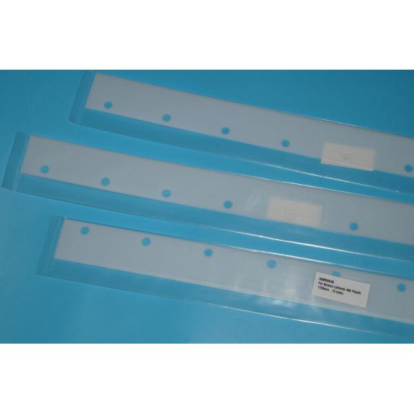 Komori L440 machine wash up blade,1105*50*1mm,15 holes,Komori plastic washup blade,good quality