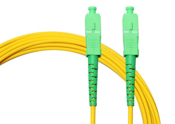 SC/APC To SC/APC 3m Simplex LSZH Sfp Optical Fiber Patch Cord