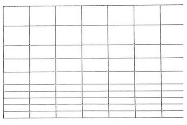 Steel Mesh Hog Wire Fence Panels 16ft Length HDG For Livestock Protection