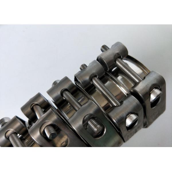 Зажим для резиновой трубы диапазона двойника болта струбцин трубы металла сверхмощный регулируемый двойной сверхмощный