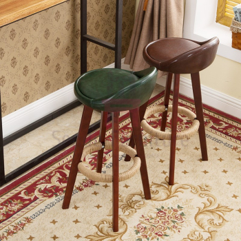 кожа табуреток ресторан бара олид деревянные мягкие/ткань Сеатер В50 * Д37 * СХ73км с
