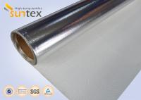 El papel de aluminio de la buena calidad cubrió la tela incombustible laminada paño de la fibra de vidrio del rollo