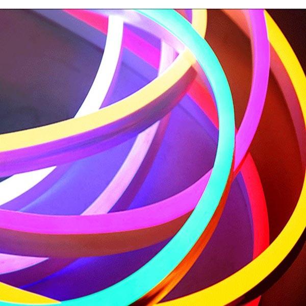 Silica Gel LED Neon Strip Light SMD2835 120LED/M Waterproof DC 12V
