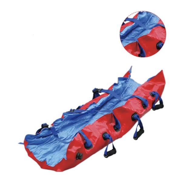 Ambulancia de aleación de aluminio cargadora automática suave camilla plegable 200x53cm