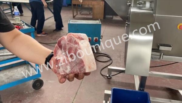 1775*1030*1380 mm Frozen Meat Beef Dicing Cube Cutting Machine