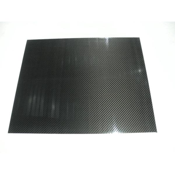 Placa isotrópica de la fibra de carbono del Layup/el cubrir, 400 * 500m m 1.5m m