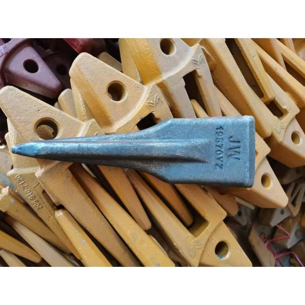 2.5cm de altura de aleación de acero excavadora dientes de cubo rígido dientes de cubo forjado