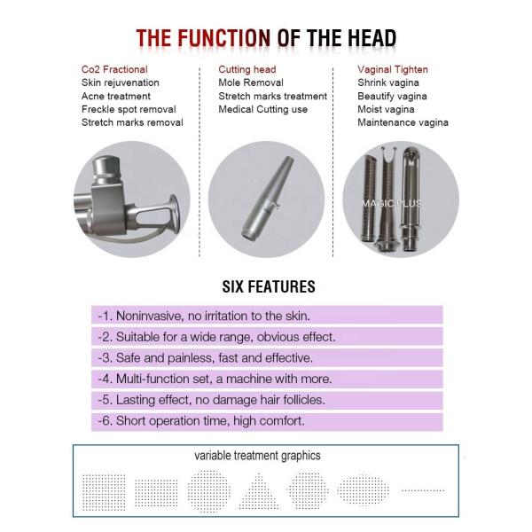 Wrinkle Removal CO2 Fractional Laser Machine Portable 4D Facial Beauty Spa Equipment