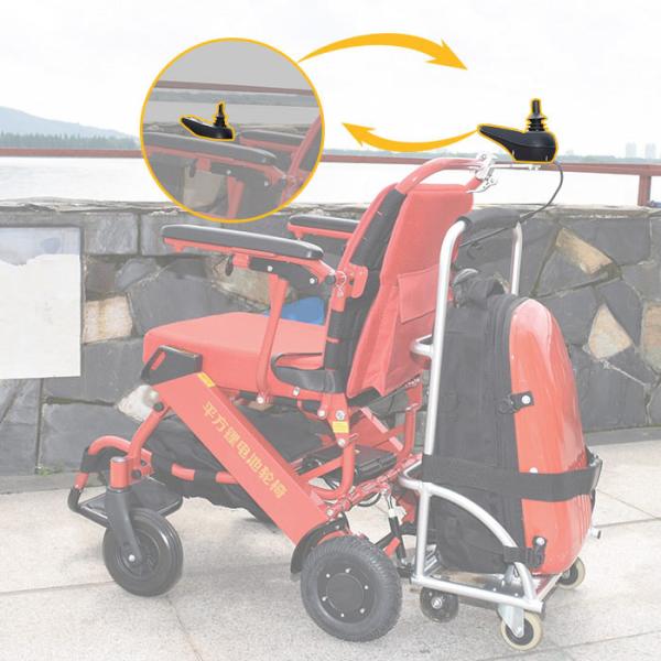 Кресло-коляска регулируемой классики регулятора складная электрическая с безщеточным мотором