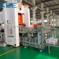 Container alimentaire en papier d'aluminium Siemens Motors Machine de fabrication de type H avec capacité de 4 cavités